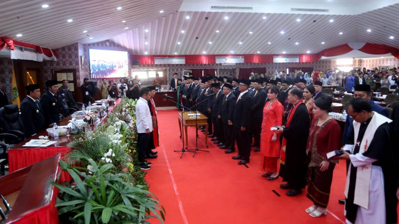 50 Anggota DPRD Kota Tangerang Masa Jabatan 2024-2029 Resmi Dilantik