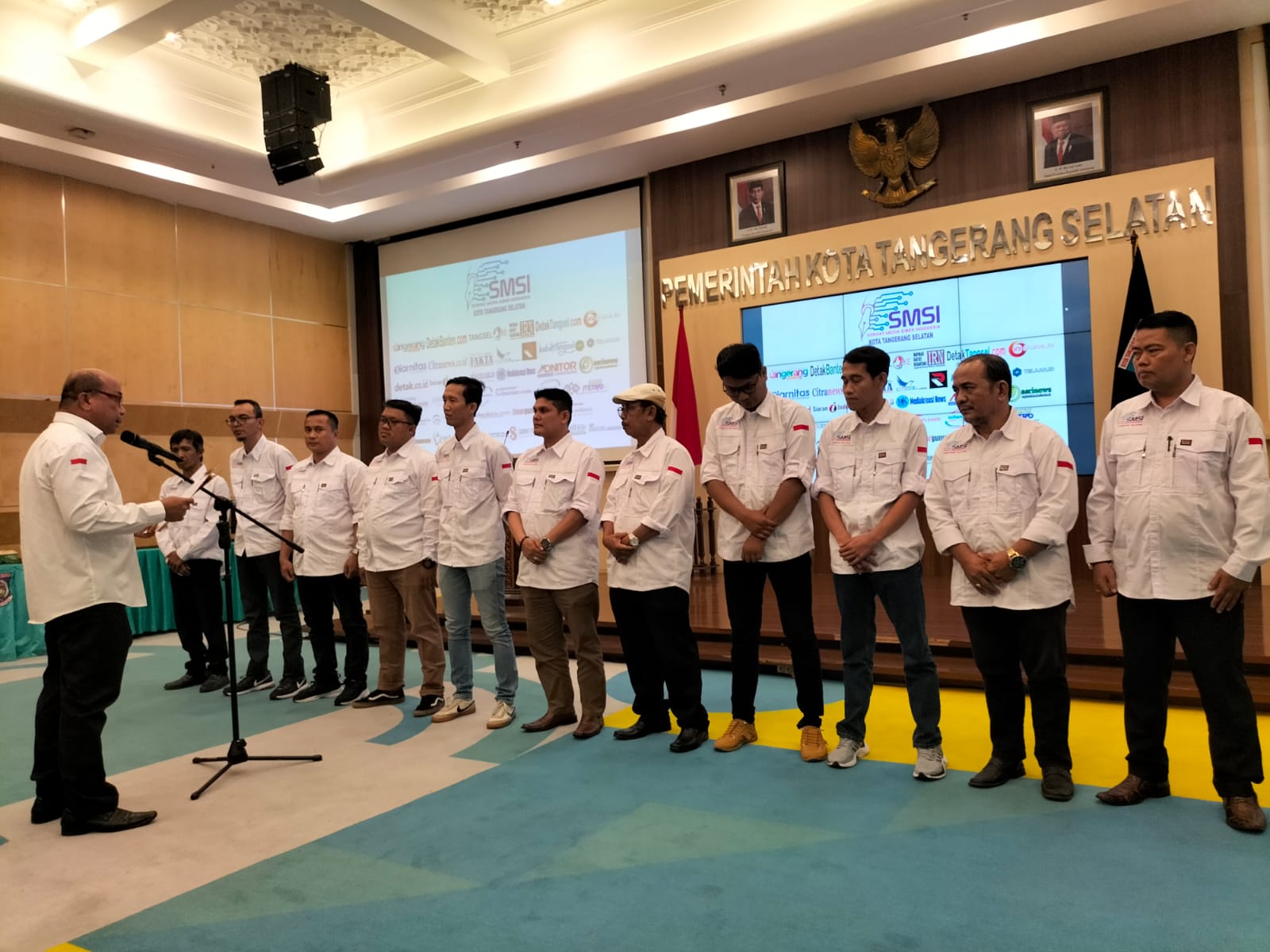 Pengurus SMSI Kota Tangerang Selatan Periode 2024-2027 Resmi Dilantik