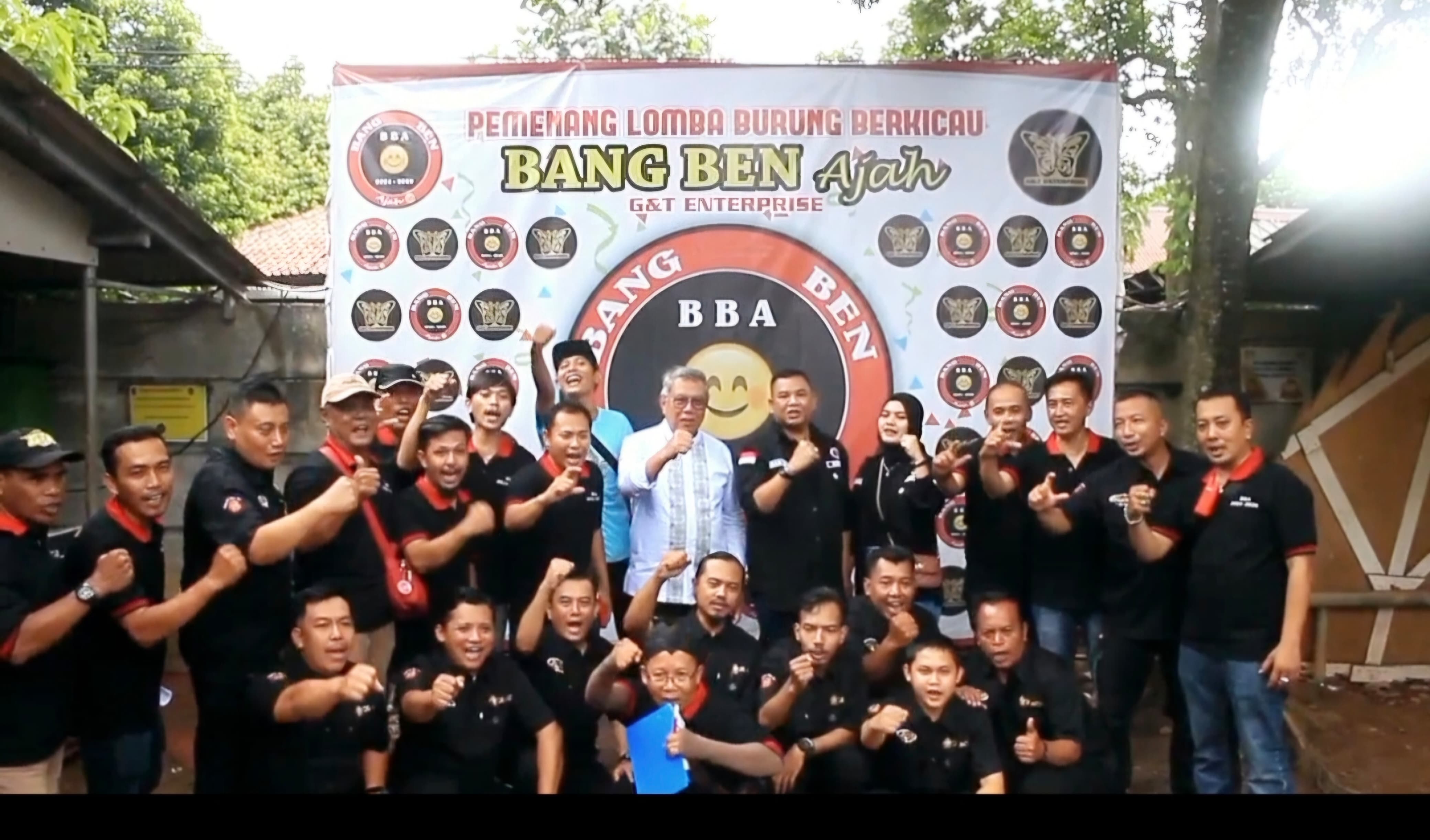 Komunitas Bang Ben Ajah Selenggarakan Lomba Burung Berkicau, Dihadiri Benyamin
