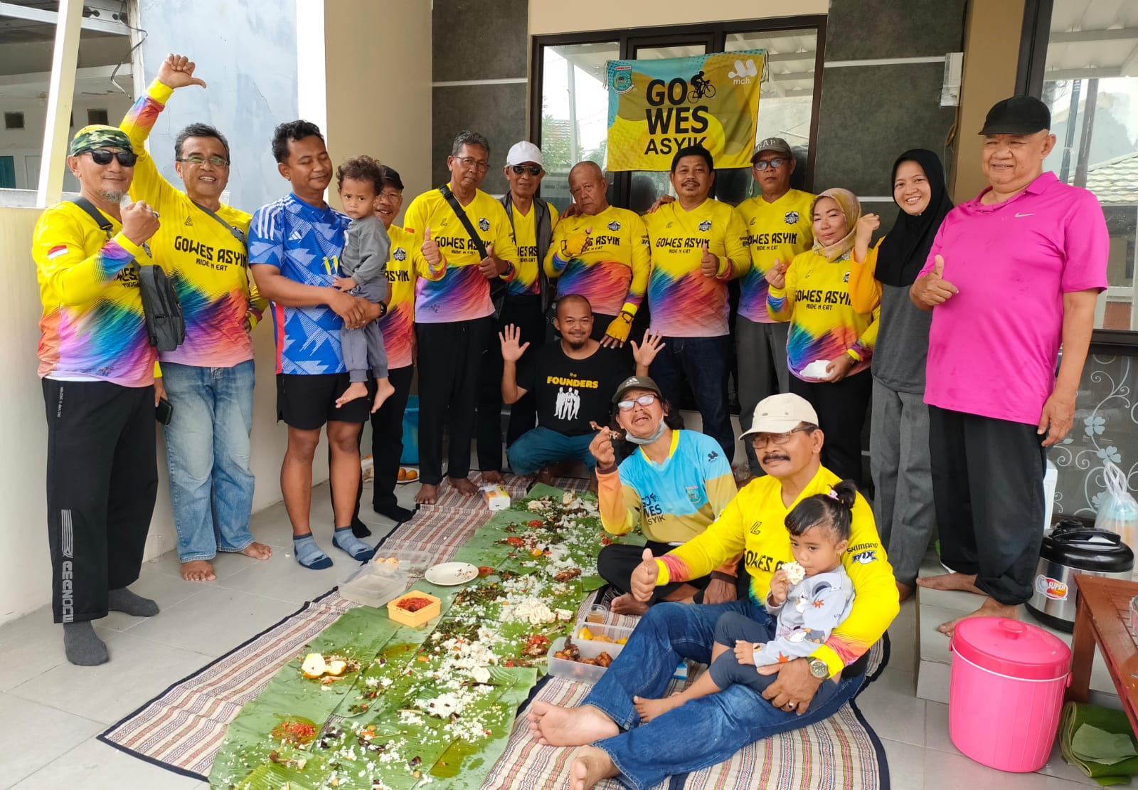 Komunitas Gowes Asyik Rawa Kalong Bogor Tetap Solid &amp; Eksis
