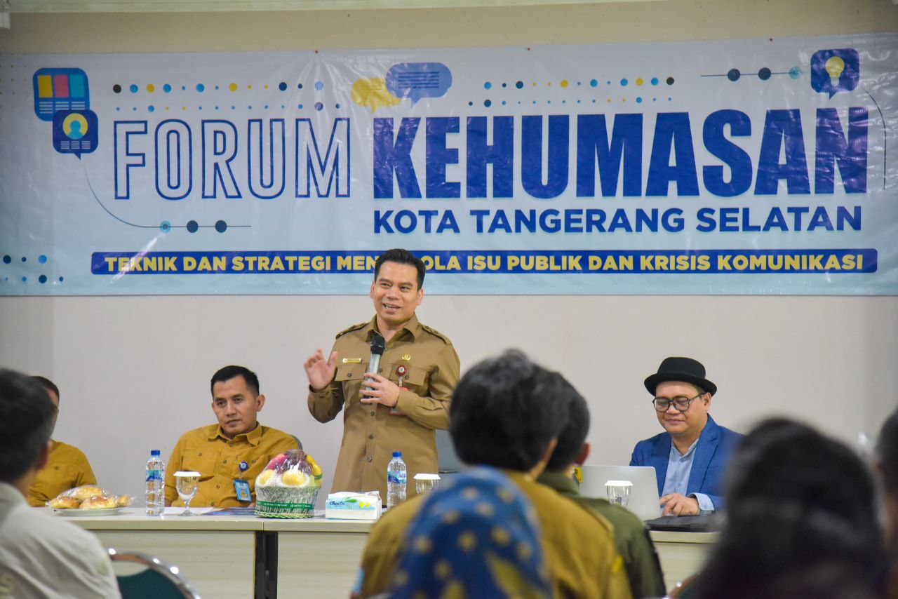 Jaga Kepercayaan Publik, Diskominfo Tangsel Adakan Forum Kehumasan