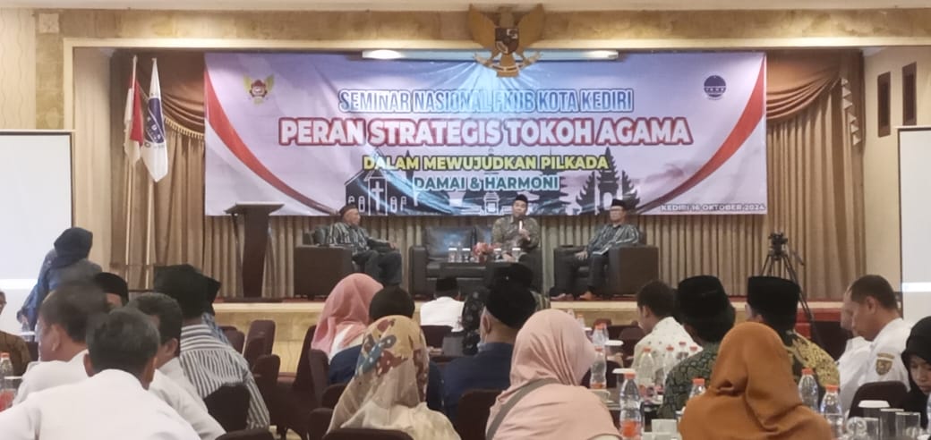 Wujudkan Pilkada Damai, FKUB Kota Kediri Libatkan Berbagai Unsur Lewat Seminar