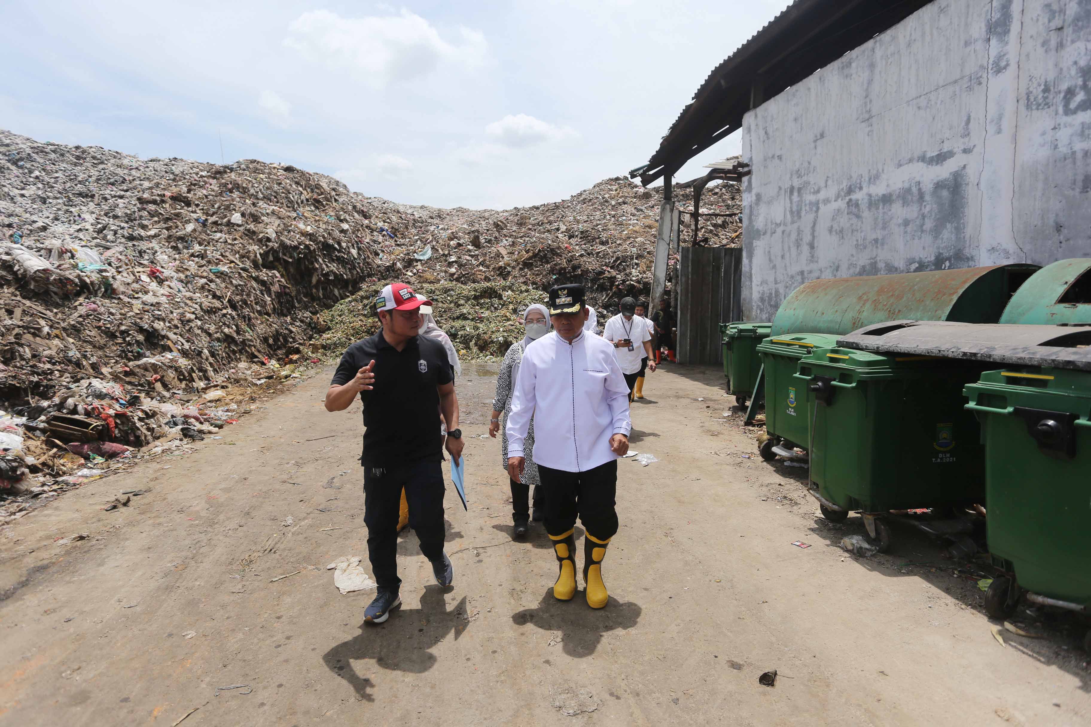 Tinjau TPA Rawa Kucing, Dr. Nurdin : TPA Rawa Kucing Lebih Rapi