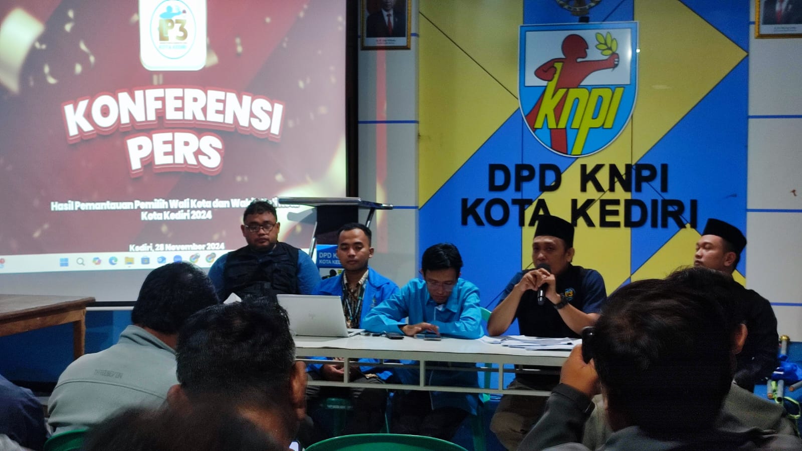 LP3 Kota Kediri: Vinanda-Gus Qowim Unggul Telak dari Veronika-Regina