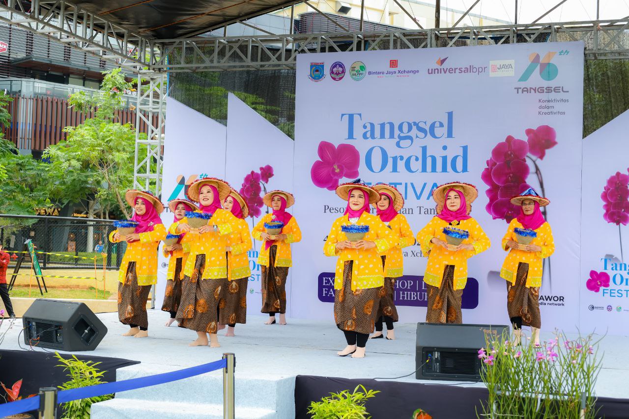 Tangsel Orchid Festival 2024, Gaungkan Anggrek Sebagai Simbol Identitas dan Keunggulan Kota Tangsel