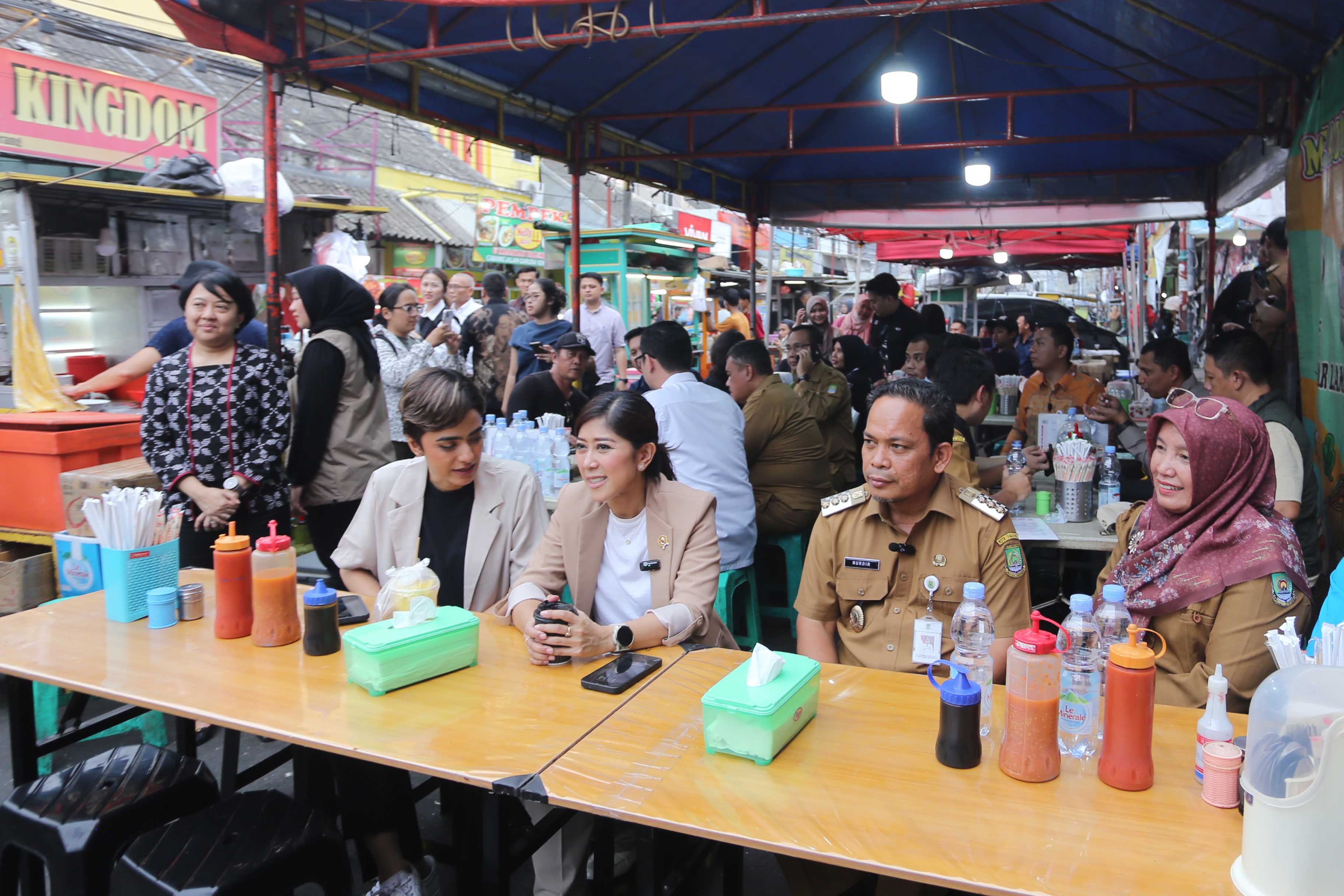 Menteri Komdigi Kunjungi Kota Tangerang, Bahas Smart City di Pasar Lama