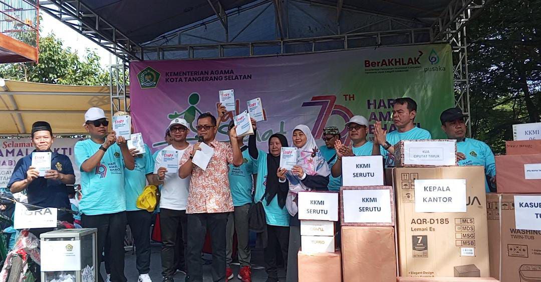 Pemkot Bersama Kemenag Tangsel Luncurkan Buku Stop Kekerasan Perempuan dan Anak Berisi Nasihat Tokoh Agama