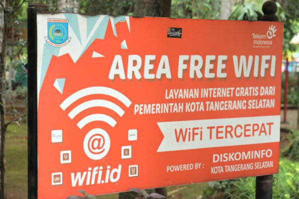 Diskominfo Tangsel Buka Layanan Aduan Gangguan Wifi Publik Gratis