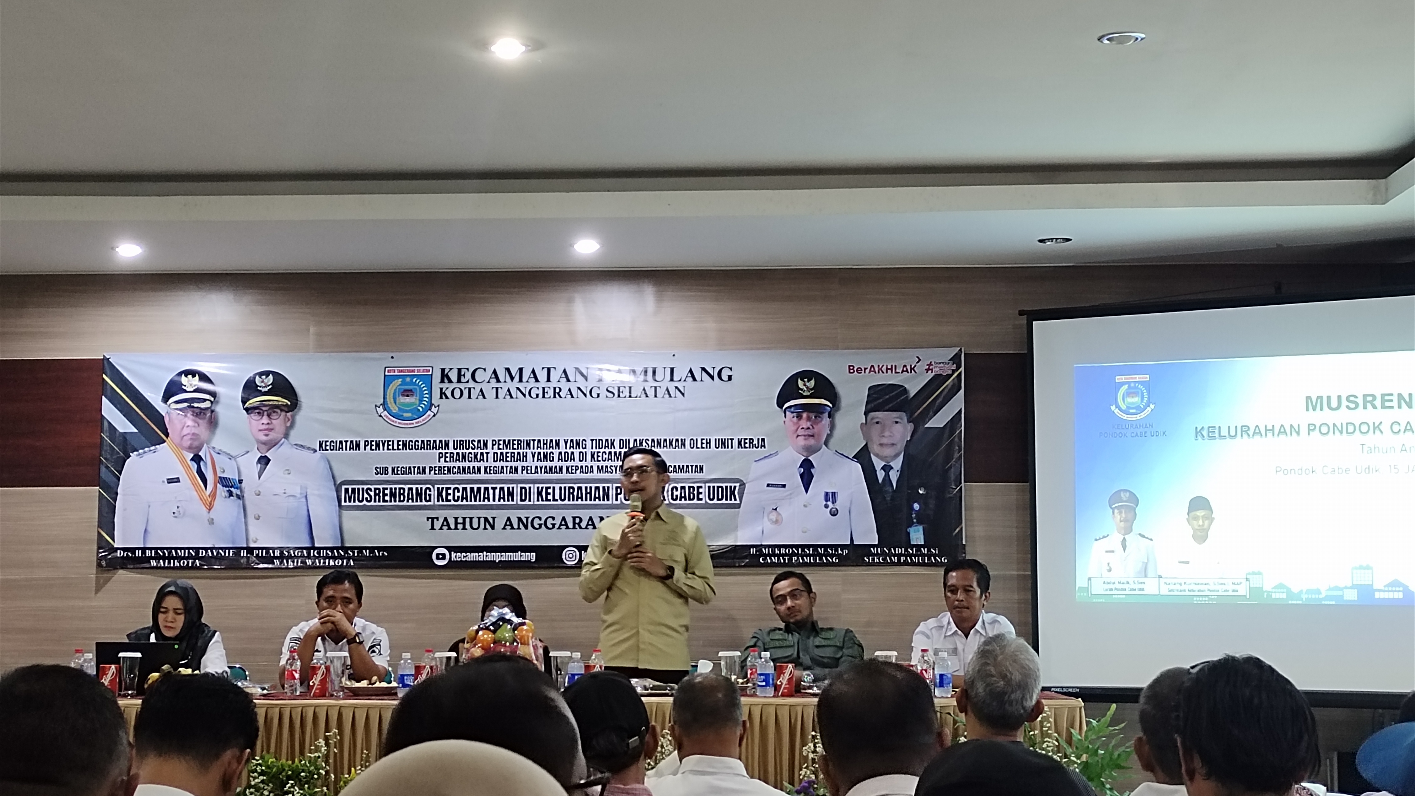 Tiga Kali Musrenbang, Gedung SMP Cabe Udik Tak Kunjung Terealisasi, Syawqi: Bocah Sini Kalau ngak Diterima di Cireundeu ya di Pamulang. Tapi Setiap Tahun Rombelnya full!