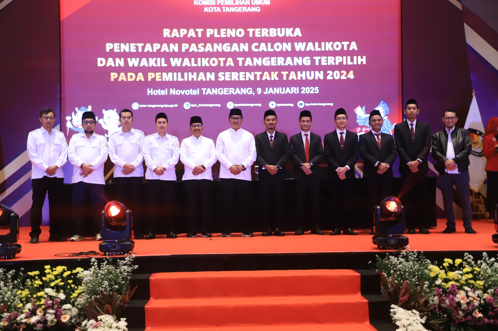 KPU Tetapkan Sachrudin-Maryono Wali Kota-Wakil Wali Kota Terpilih 2025-2030