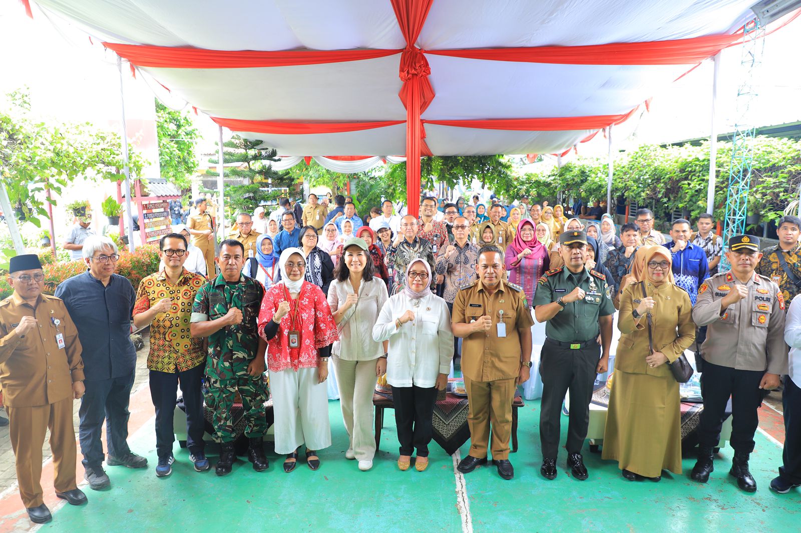 Kampung Jimpitan Percontohan Rumah Bersama Indonesia