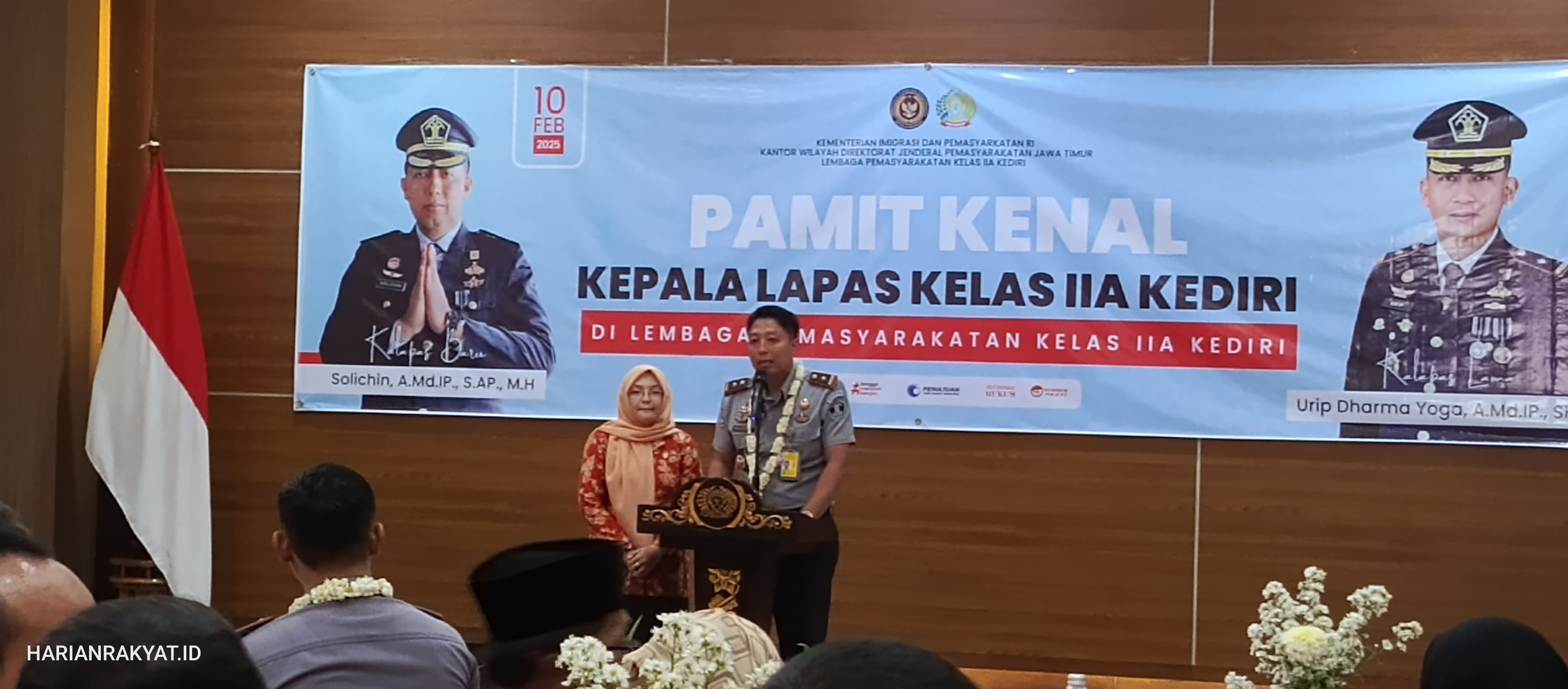 Kalapas Kediri Berganti, Kalapas Baru Diminta Jaga Hubungan Baik Warga Binaan