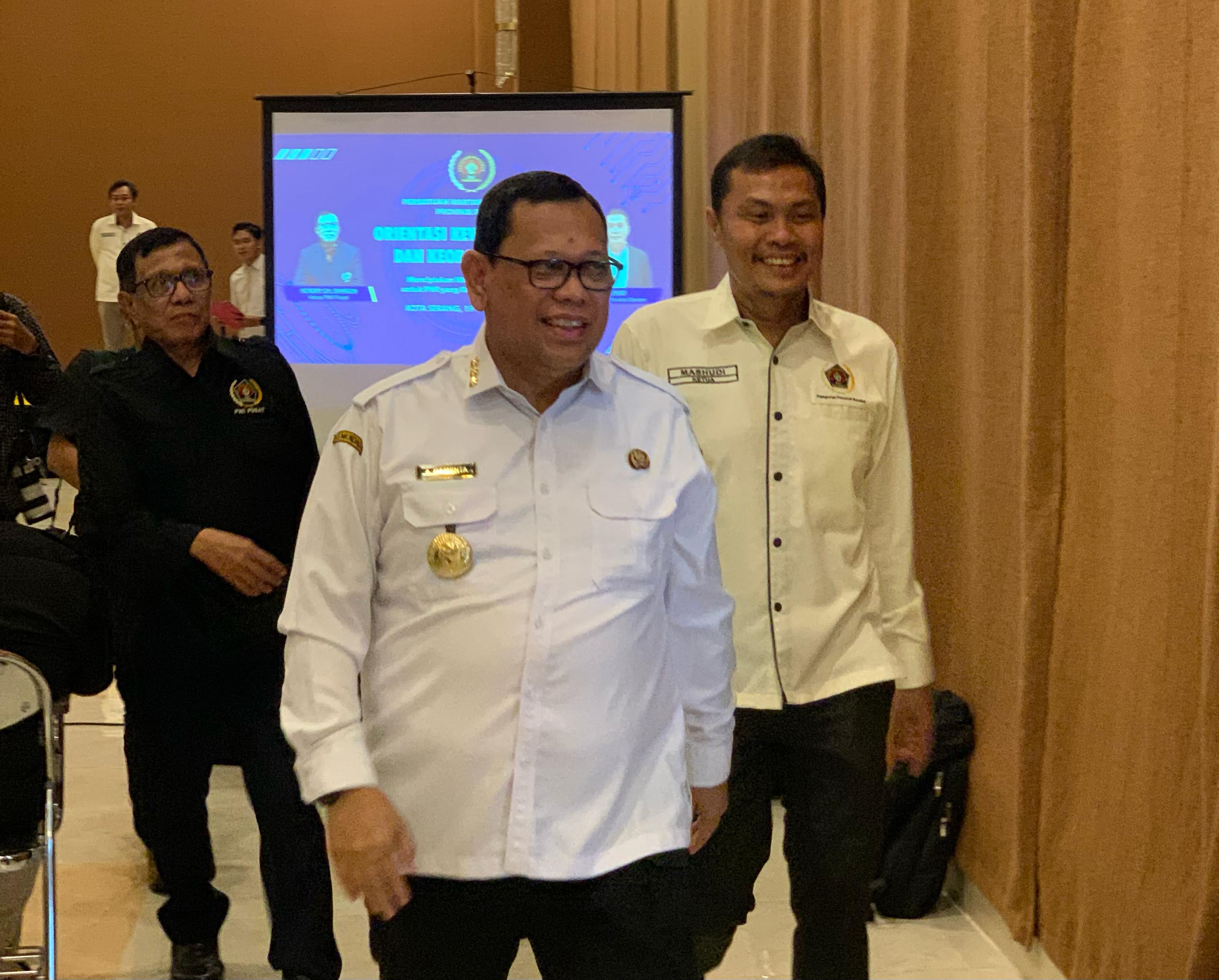 Hadiri OKK PWI Banten, Pj Gubernur Damenta Minta Dukungan Pers