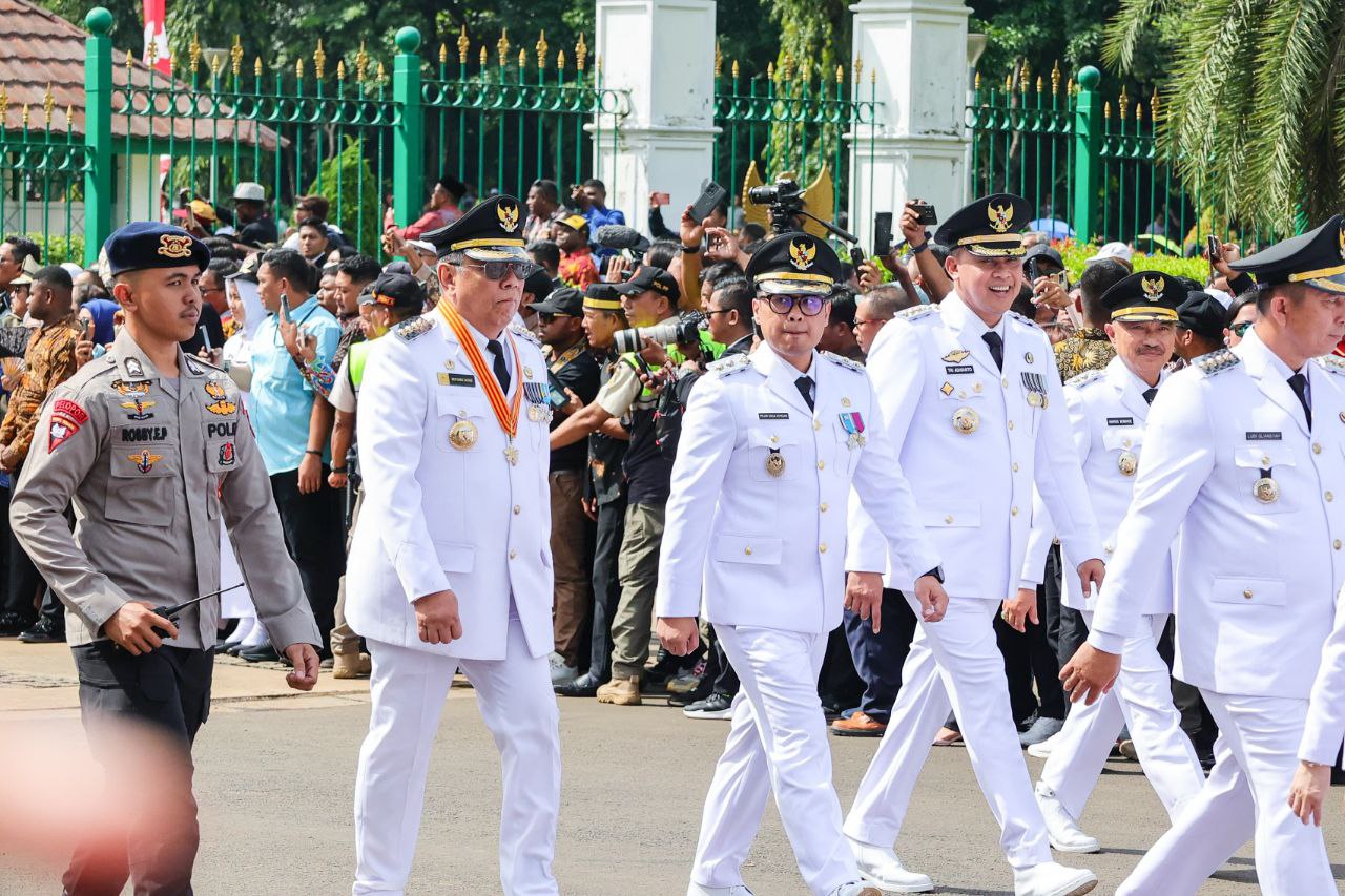 Benyamin-Pilar Resmi Dilantik Presiden, Pimpin Tangsel untuk Periode 2025-2030