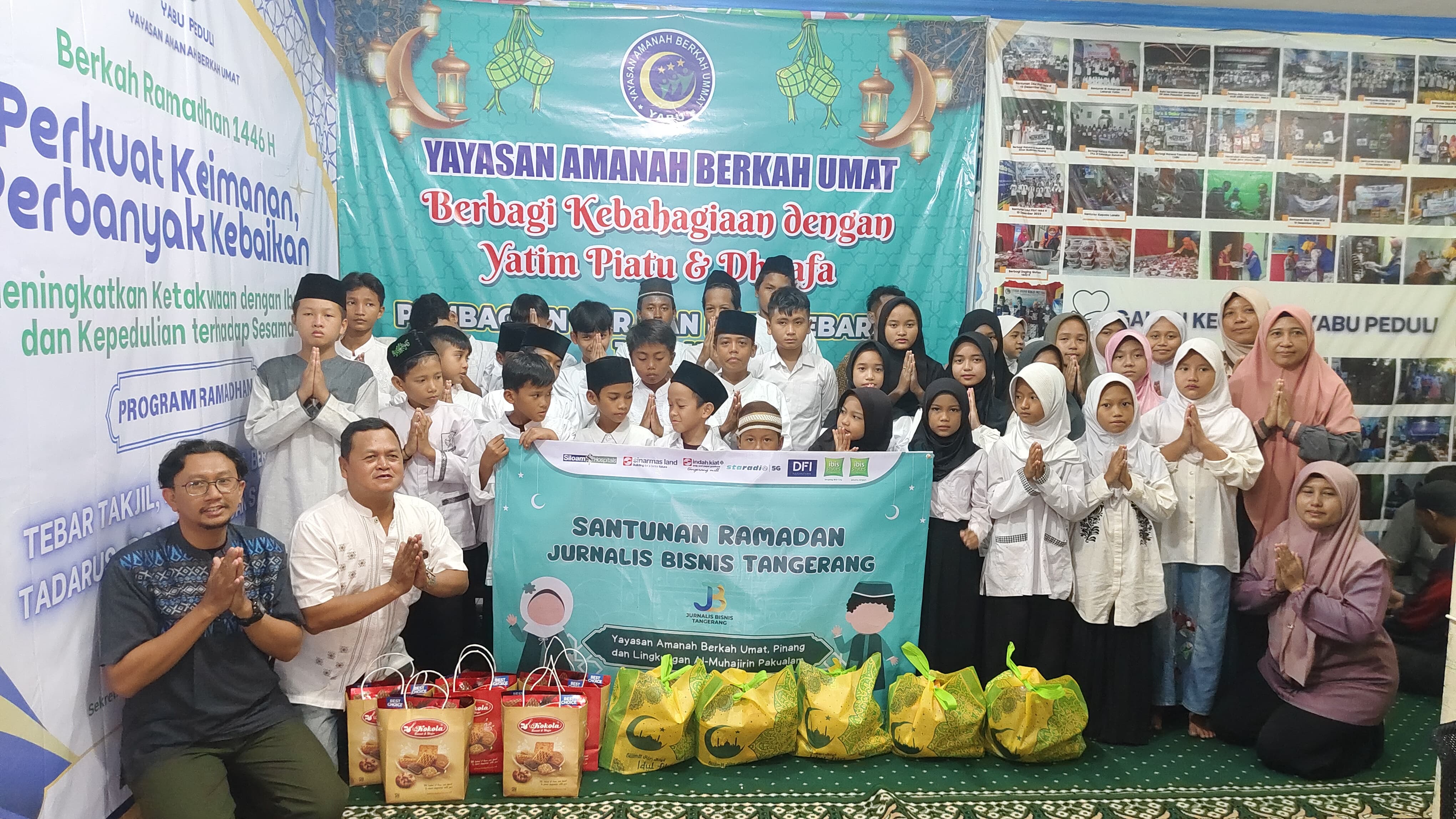 Jurnalis Bisnis Tangerang (JBT) Berbagi Berkah Ramadan