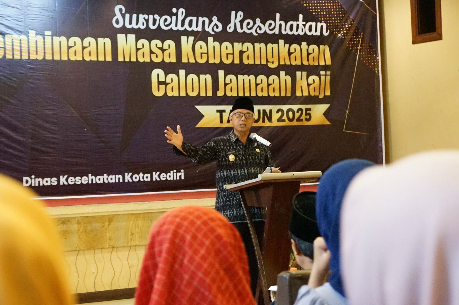 Wakil Walikota Kediri Sampaikan Empat Hal  Capai Haji Mabrur
