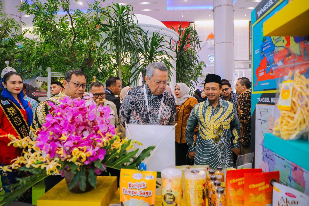 Booth Paviliun Tangsel Sempat Jadi Pusat Perhatian Peserta Apeksi ke-7
