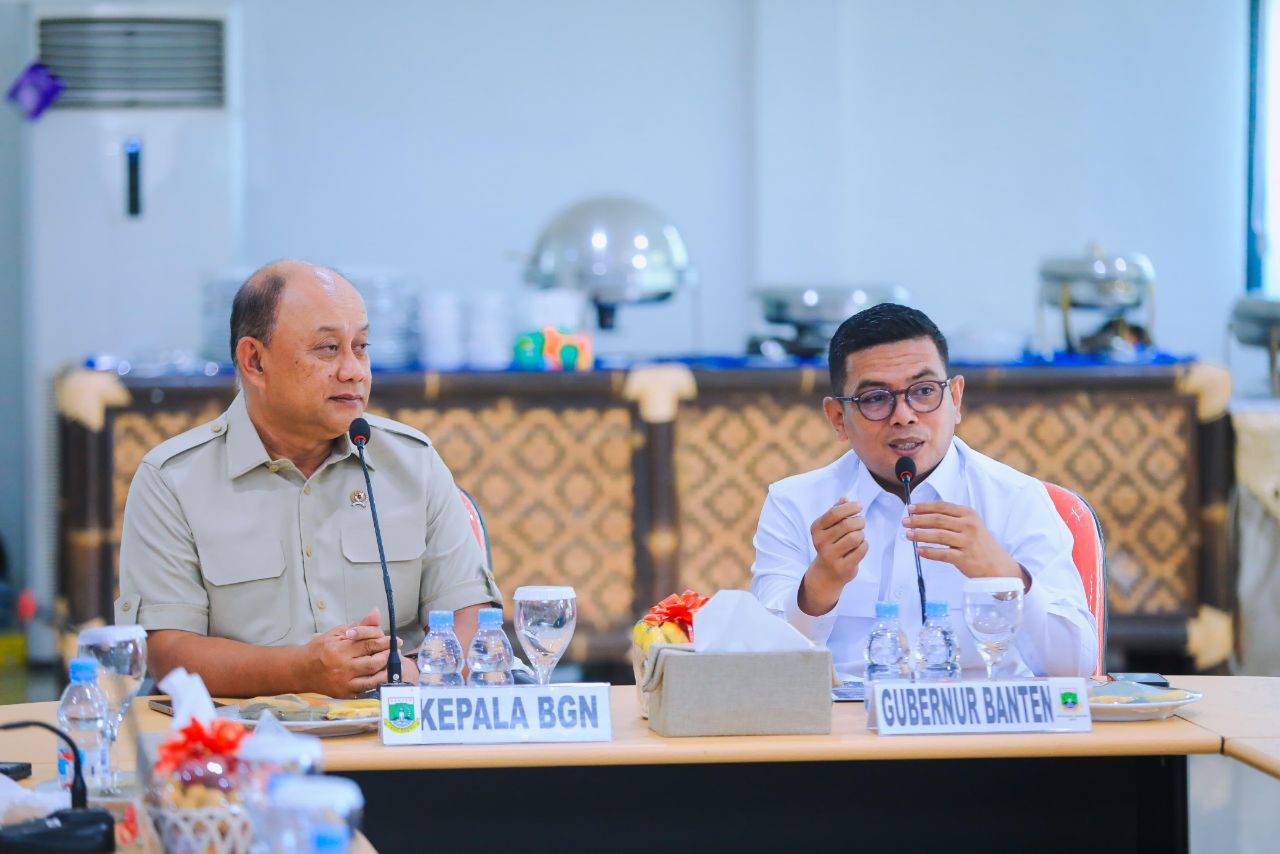 Gubernur Banten Dukung Percepatan Pembangunan SPPG, Kabupaten Kota Masing-masing Siapkan Tiga Lokasi
