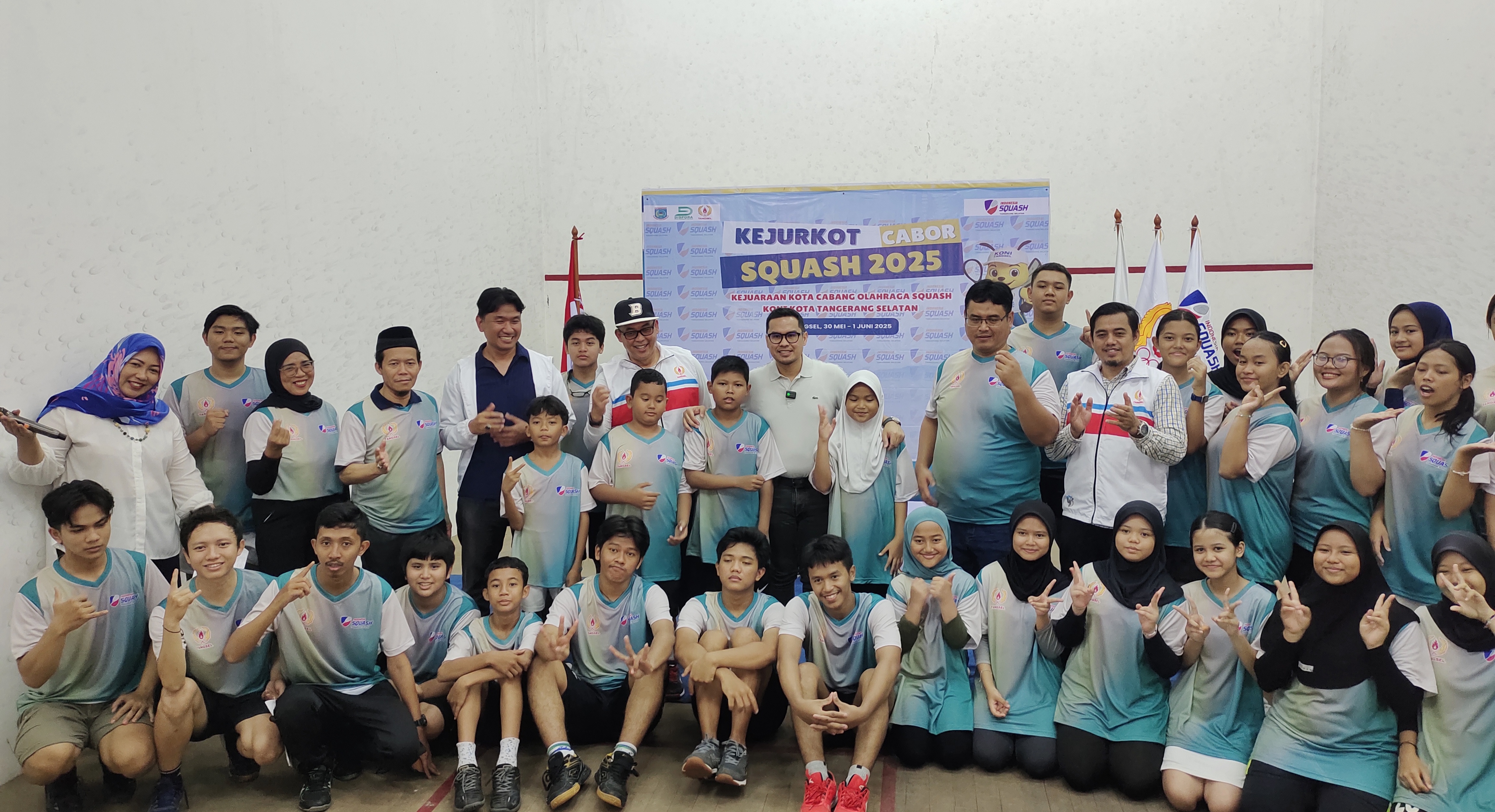40 Atlet Squash Tangsel Perebutkan Tiket Kejurkot Menuju Olimpiade 2028Â 