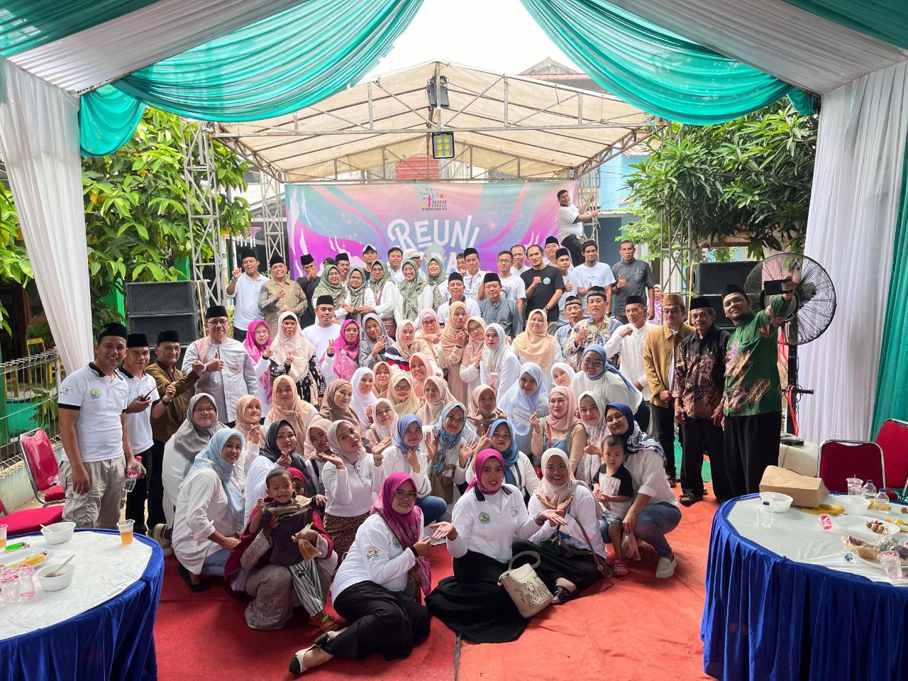 Reuni Akbar Alumni MI Tahzibul Athfal Kelurahan Setu Meriah, Alumni Launching Program Bantu Sekolah