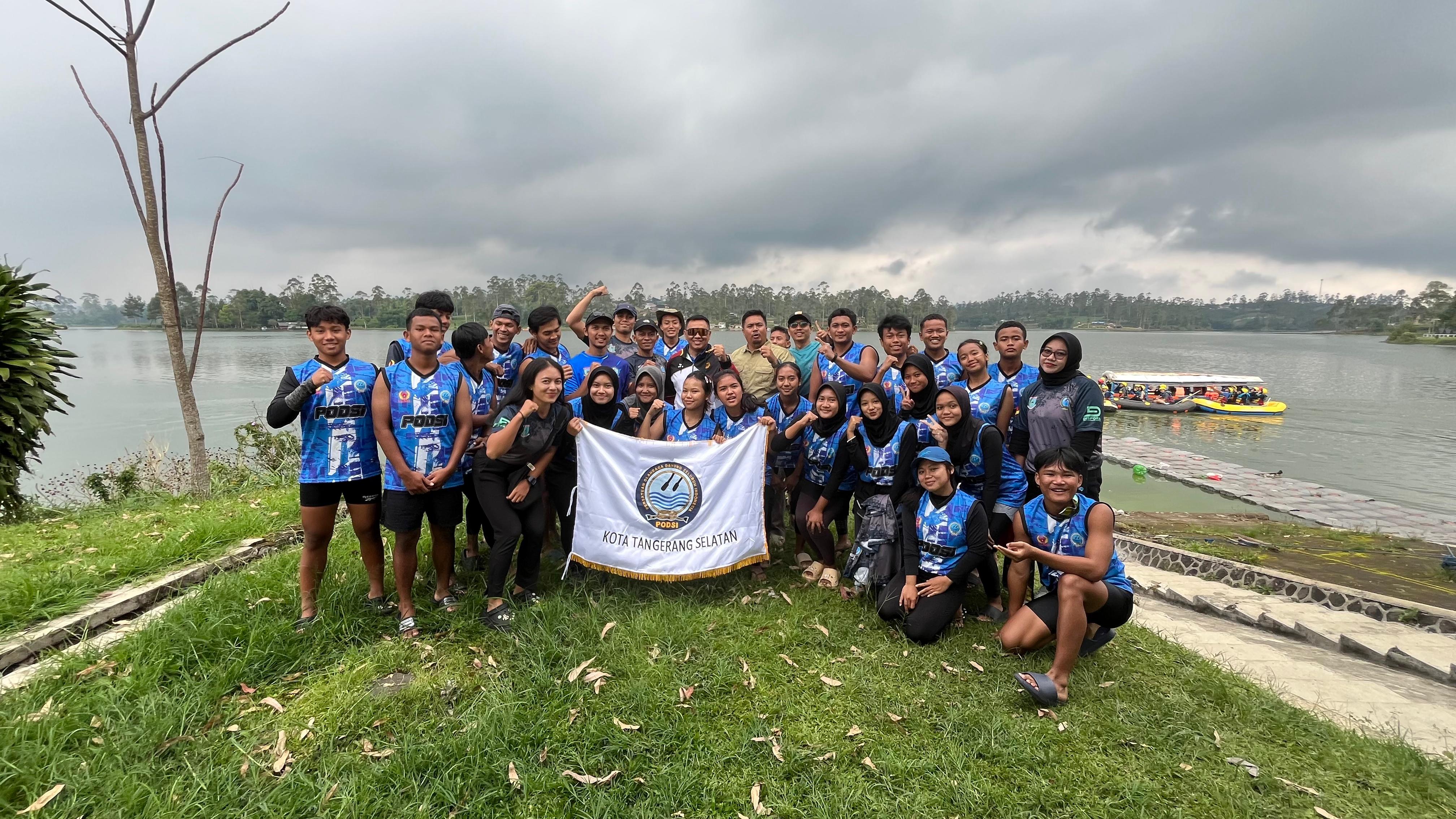 PODSI Tangsel Lakoni Uji Tanding di Situ Cileunca Jelang Porprov Banten 2026