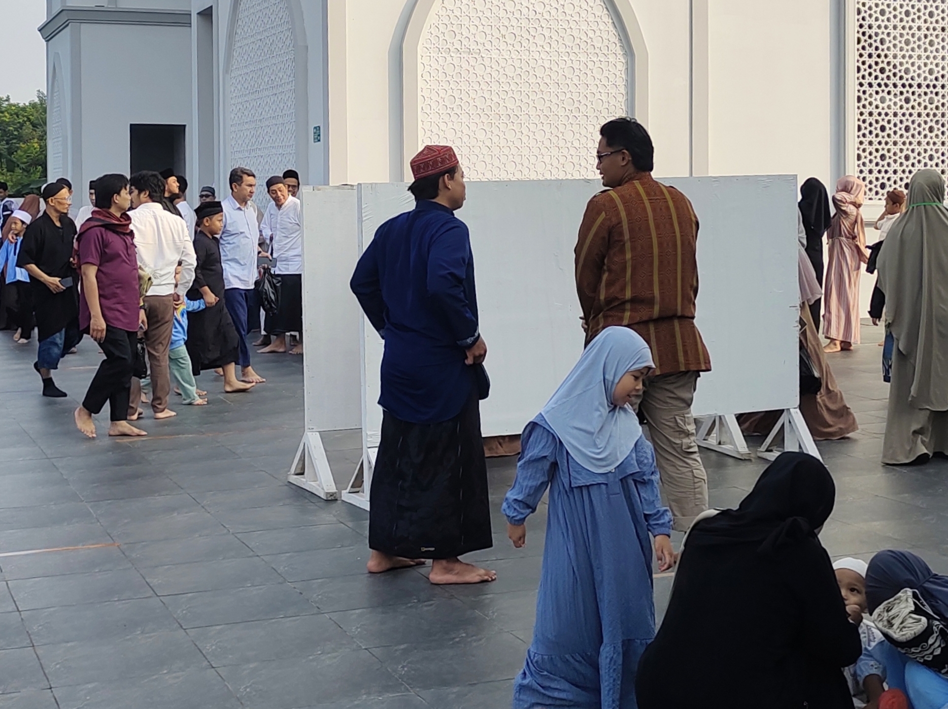 Ribuan Jamaah Padati Masjid Ibadurrahman untuk Shalat Idul Adha 1446 H