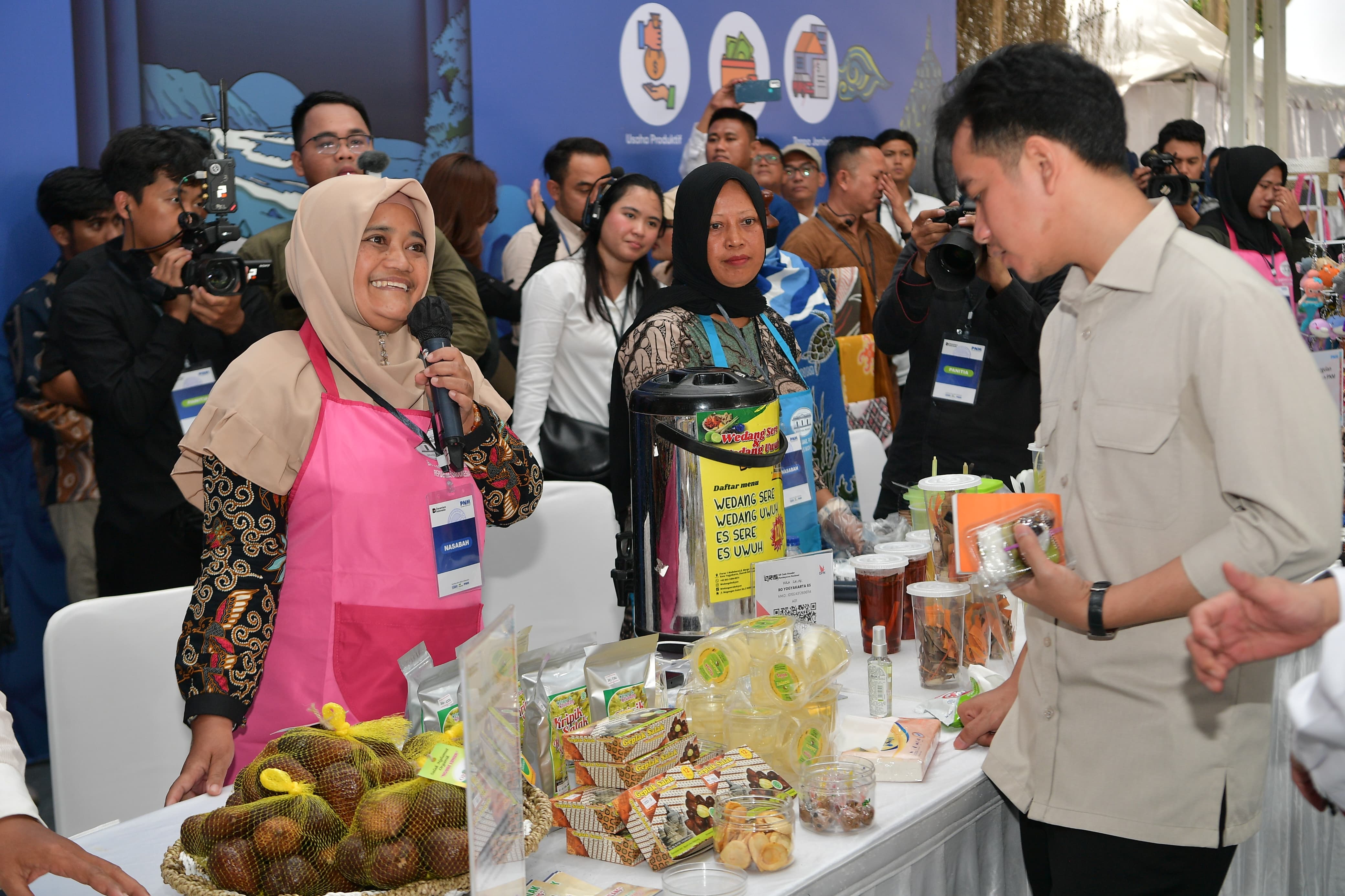 Wapres Gibran Apresiasi Perempuan Tangguh Besutan PNM Mekaar DIY