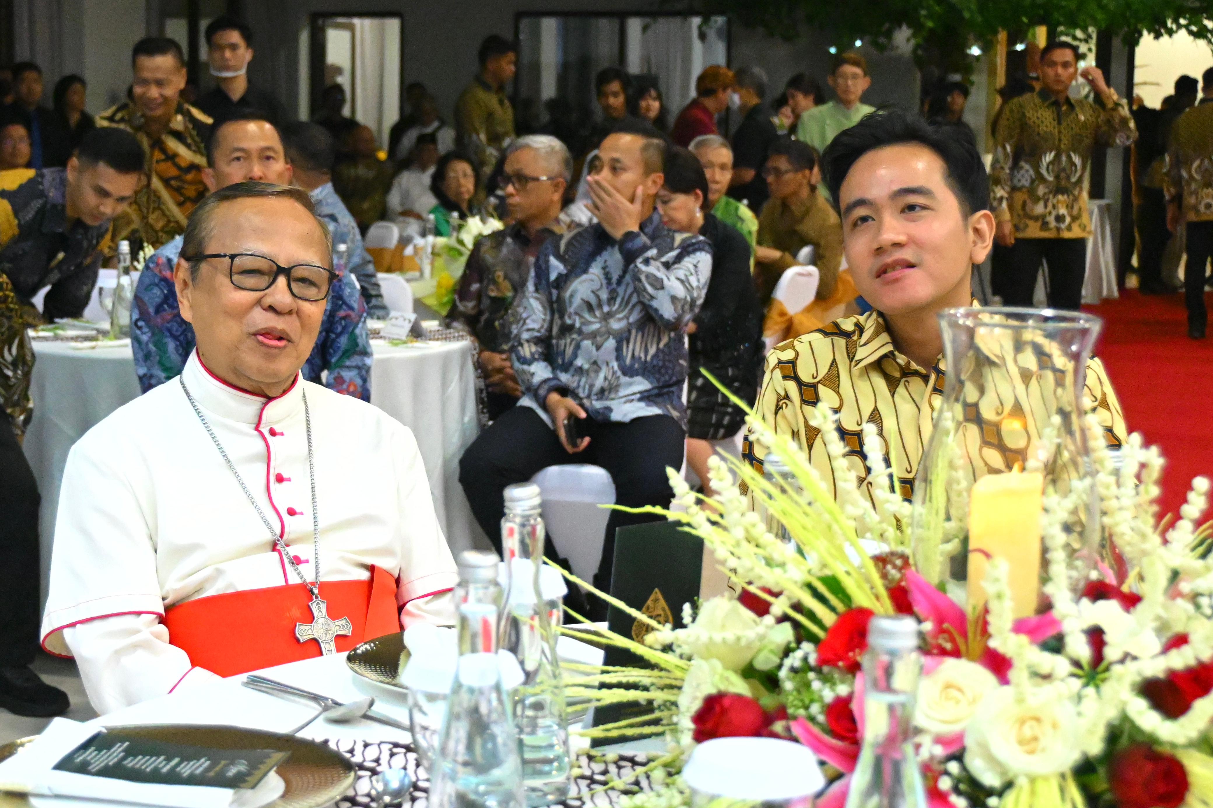 Wapres Gibran Hadiri Perayaan Ulang Tahun ke-75 Kardinal Igantius Suharyo