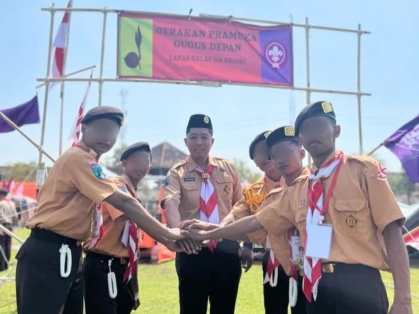 5 WBP Lapas Kediri Ikuti Perkemahan Nasionalisme dan Pembentukan Karakter