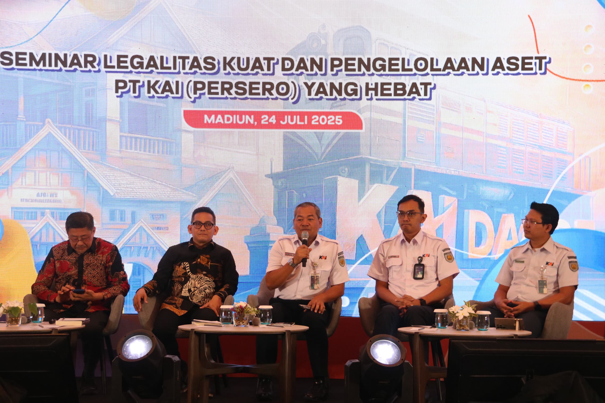 Daop 7 Madiun Gelar Seminar Pengelolaan Aset: Perkuat Legalitas, Dorong Optimalisasi