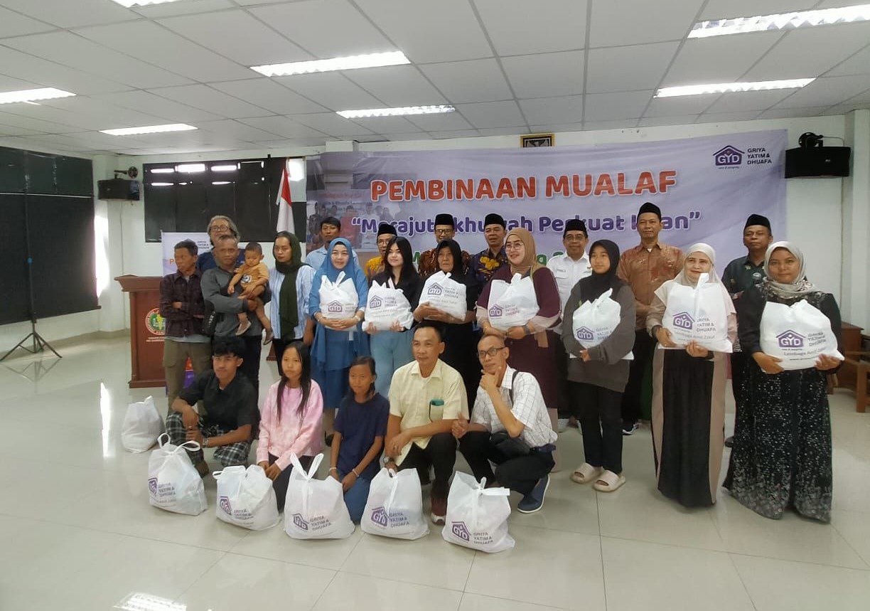 Perkuat Iman dan Merawat Hidayah, GYD Selalu Dukung Pembinaan Muallaf