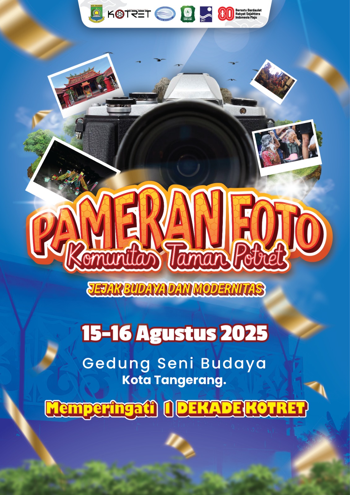 Komunitas Taman Potret Gelar Pameran Foto Bertajuk Budaya dan Modernitas Kota Tangerang