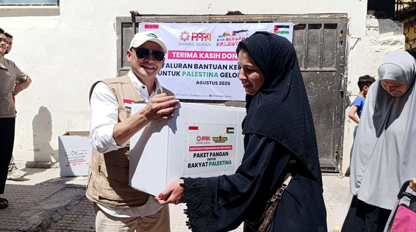 Bantuan Warga Kota Tangerang Disalurkan Langsung ke Palestina