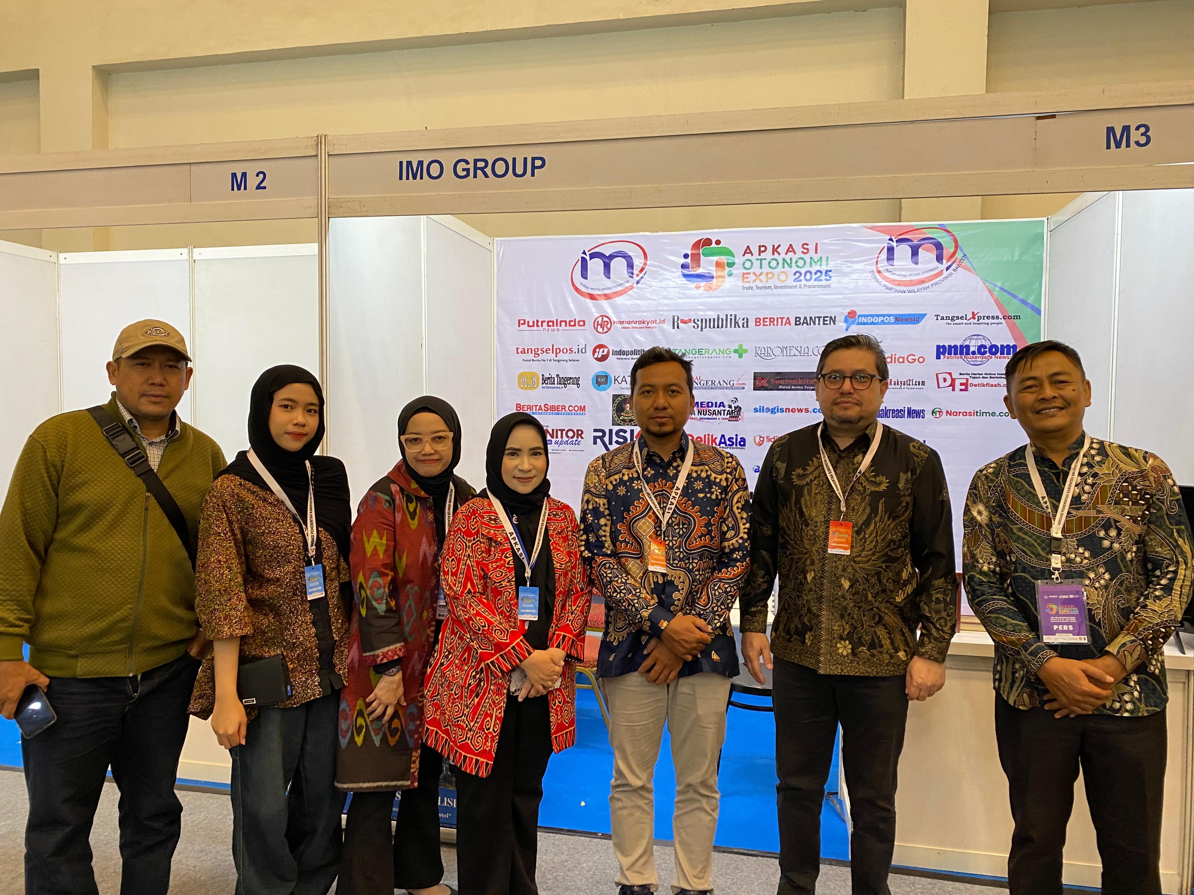 Sinergi Media dan Pemerintah, IMO Banten Hadiri APKASI Expo 2025