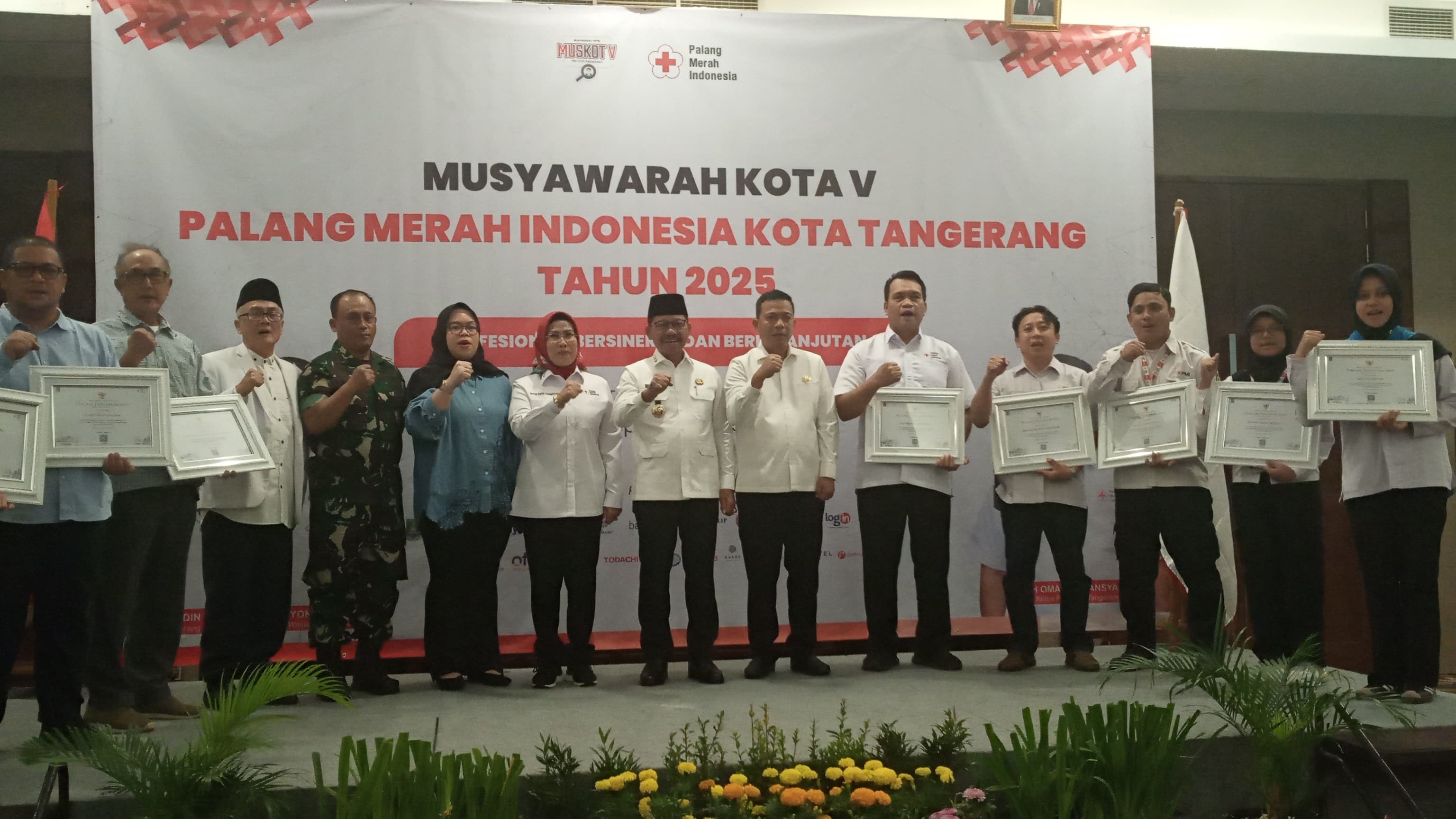 Ketua DPRD Berharap PMI Kota tangerang Terus Berinovasi