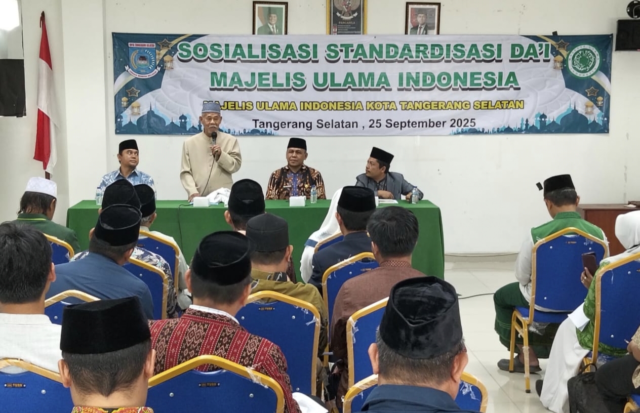 Ketua MUI Tangsel KH Saidih: Tugas Dai Itu Berat, Mulai dari Peci hingga Materi Dakwah