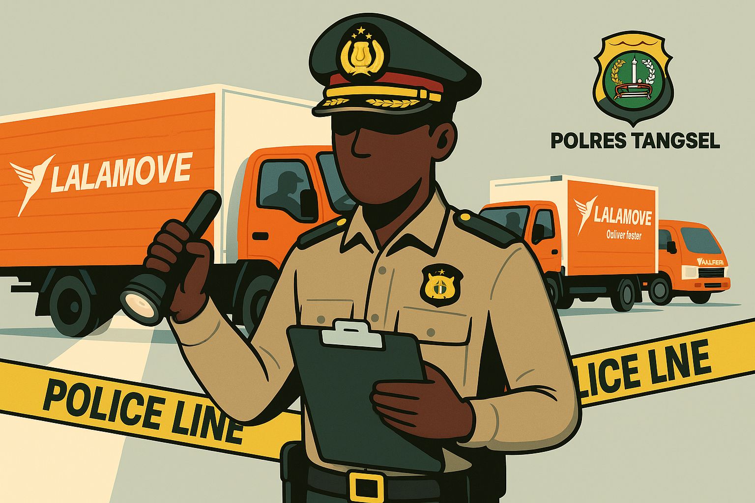 Polres Tangsel Usut Dugaan \"Sindikat Penipu\" Modus Driver Aplikasi Lalamove