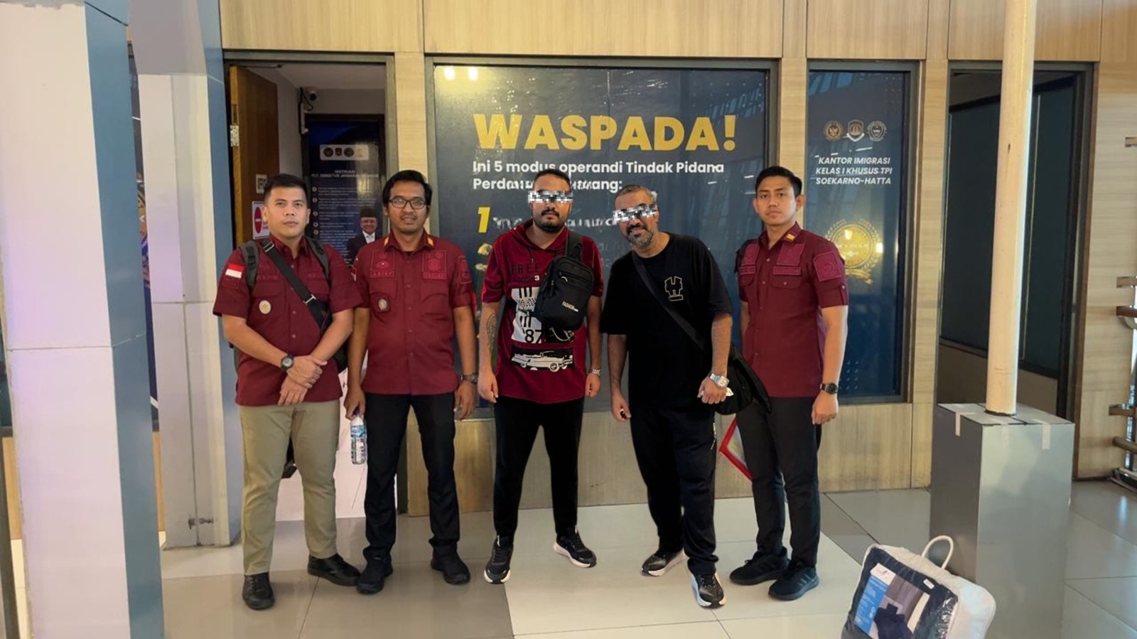 Usai Ditahan Lima Bulan, Dua WNA Asal Iran Dideportasi