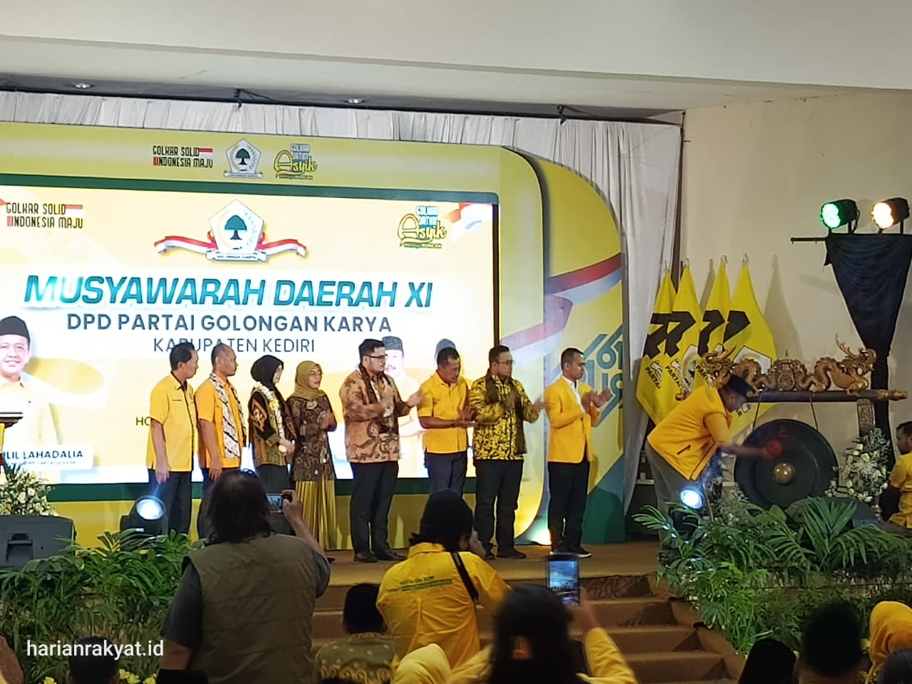 Musda XI Golkar Kabupaten Kediri, M. Hadi Setiawan Terpilih Jadi Ketua Periode 2025â€“2030