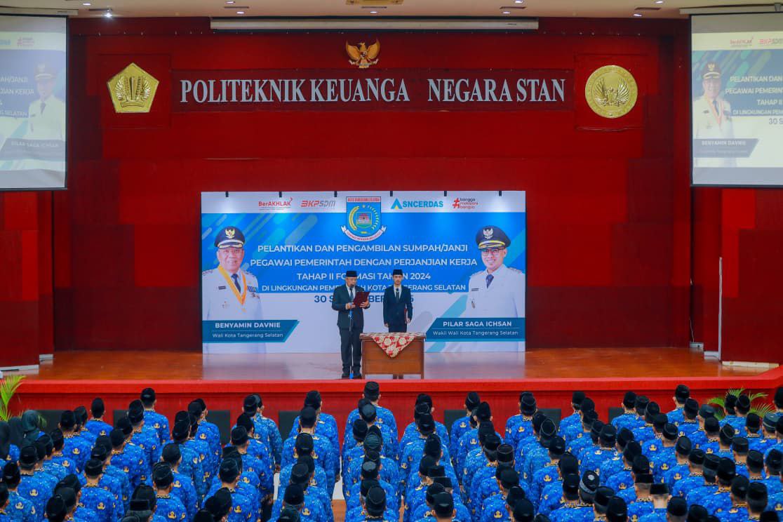 853 PPPK Tahap II Dikantik, Benyamin Tegaskan Disiplin dan Profesionalisme ASN