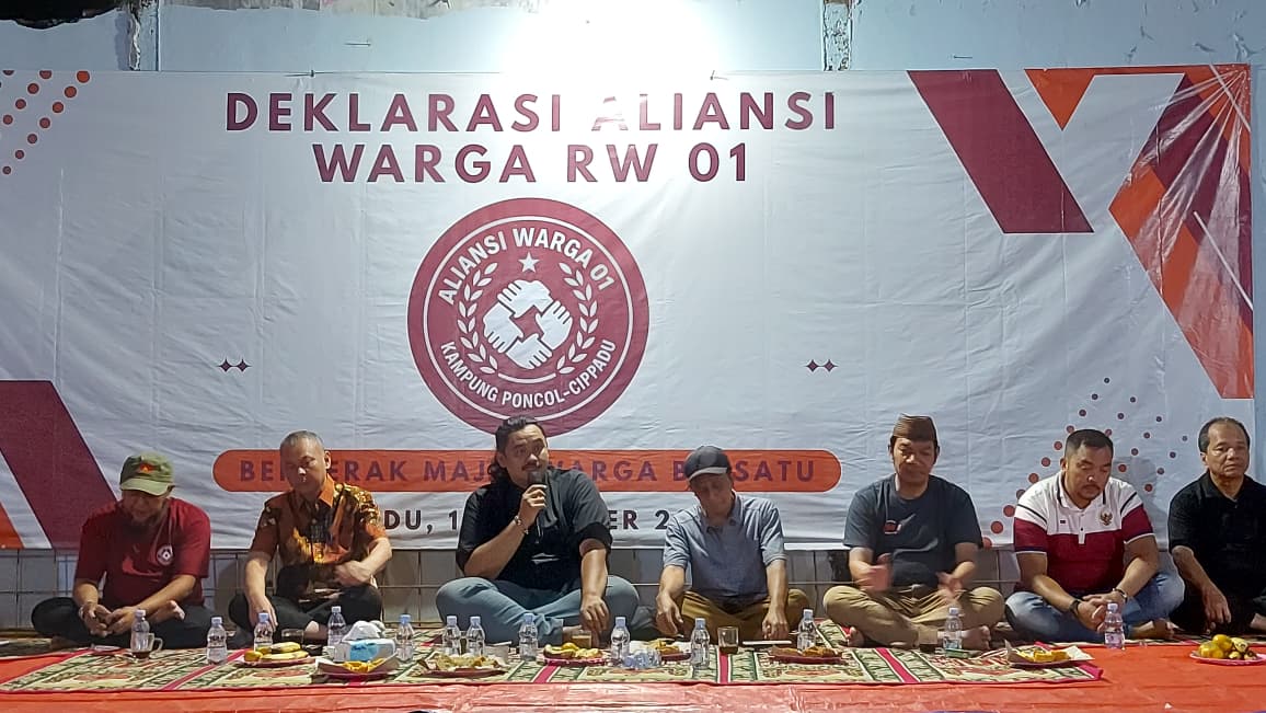 Wakil Ketua DPRD Andri Permana Sambut Terbentuknya Aliansi Warga RW 01 Cipadu