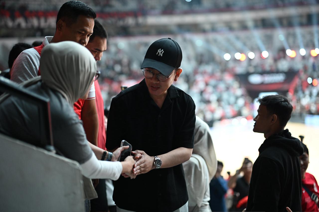 Saksikan Laga Persahabatan Indonesia vs Australia, Wapres Dukung Pengembangan Futsal Nasional