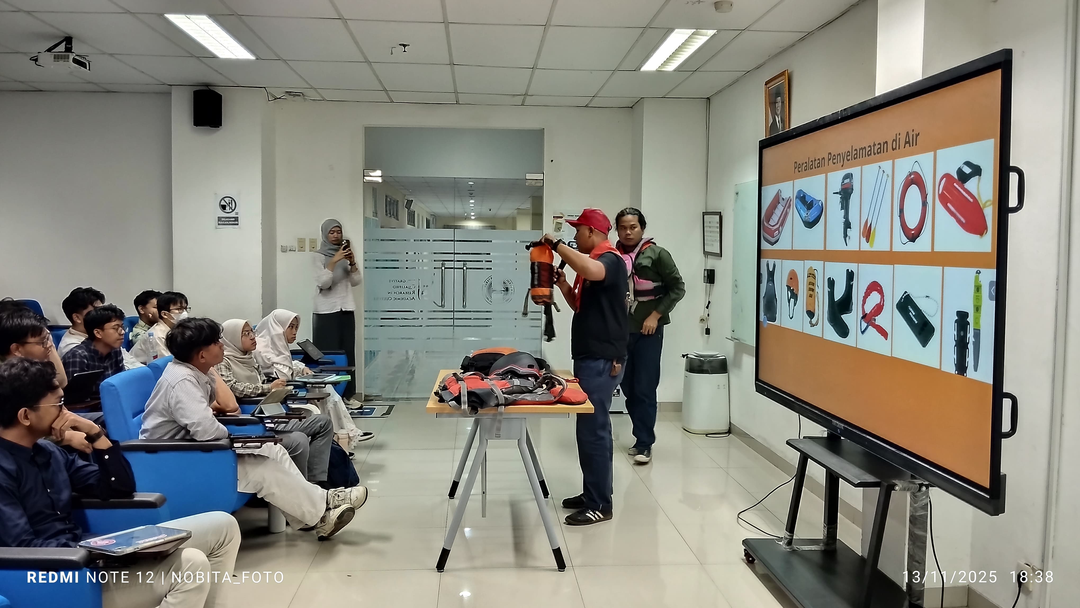 Ganespa Bagikan Ilmu Penyelamatan Air dan Vertikal di UIN Jakarta