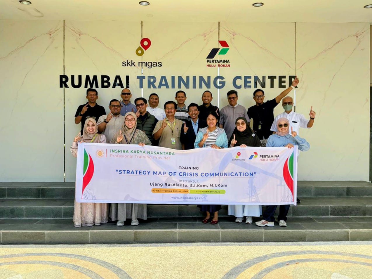 PHR Gelar Pelatihan â€˜Strategic Map of Crisis Communicationsâ€™ di Rumbai Training Center