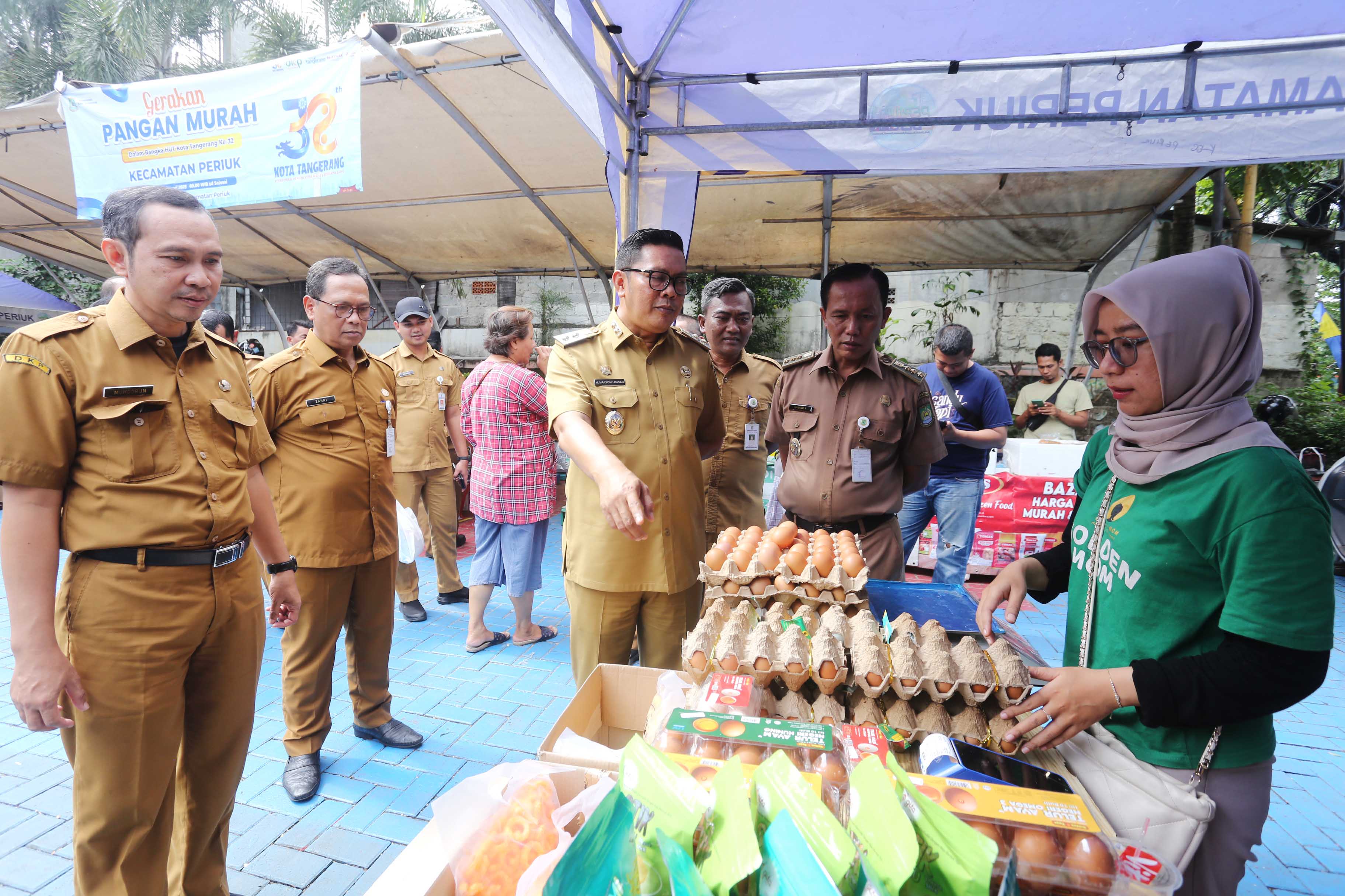 Tahun 2025, DKP Kota Tangerang Gelar Gerakan Pangan Murah di 162 Lokasi