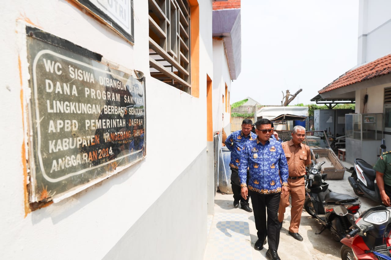 Gubernur Banten Andra Soni Tinjau Pembangunan Sekolah di Tangerang, Pastikan  Fasilitas Siap Digunakan
