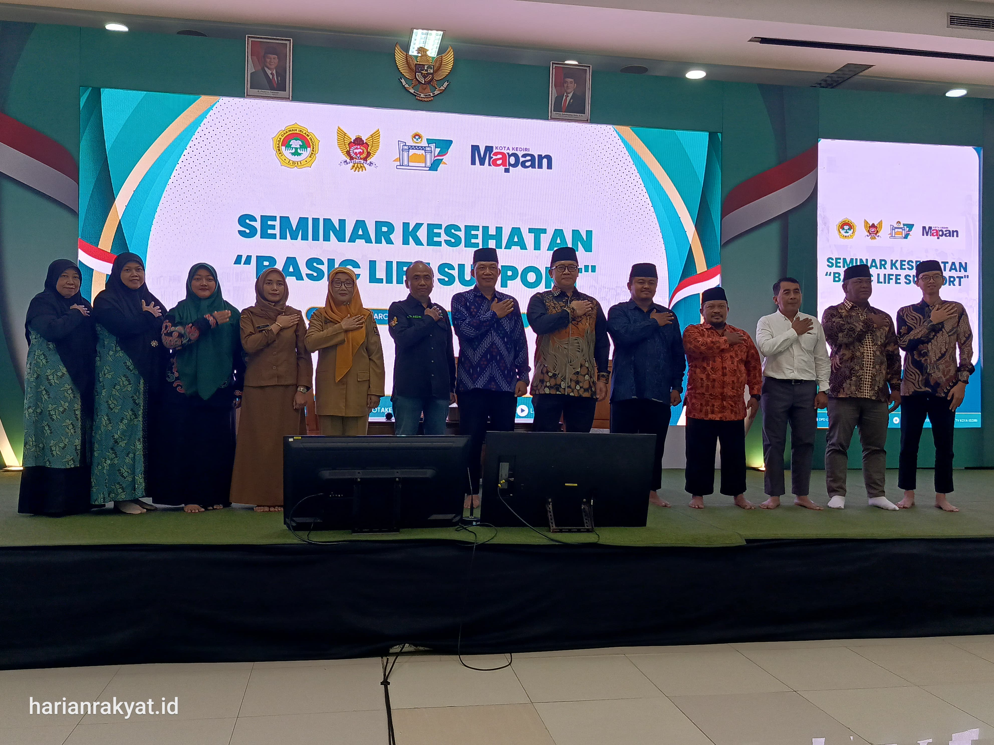 LDII Gelar Seminar Kesehatan dan BLS Jelang Musda di Kota Kediri