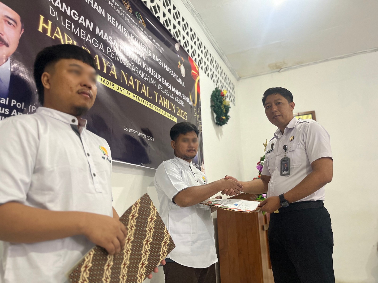 17 Narapidana Terima Remisi Khusus Natal Lapas Kelas IIA Kediri
