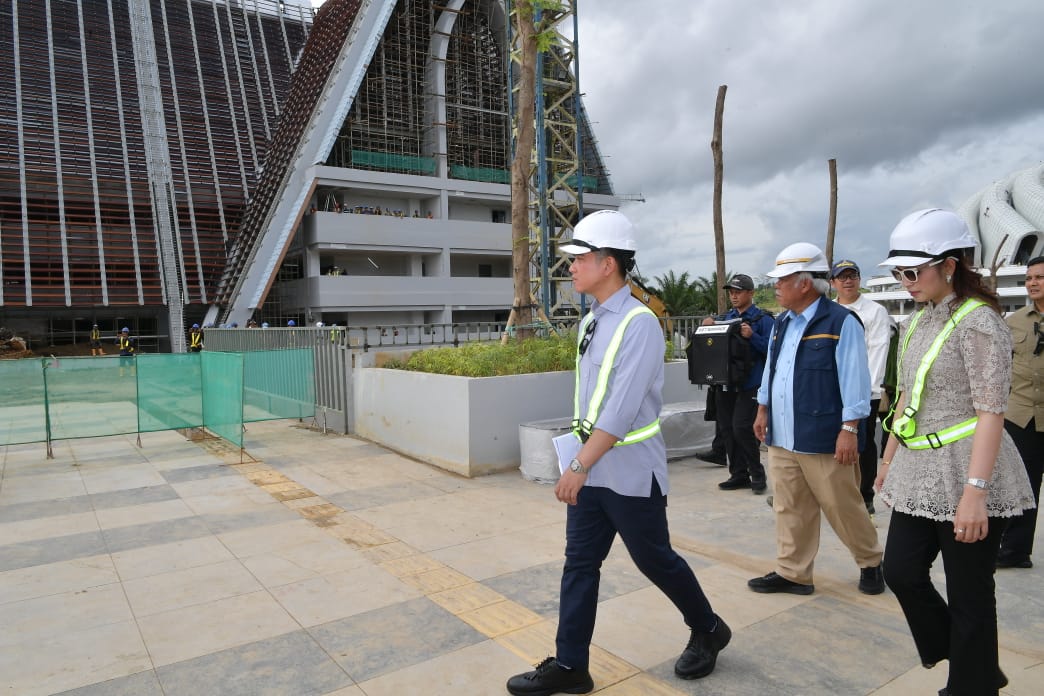 Kawasan Peribadatan IKN Jadi Simbol Toleransi Beragama, Wapres Tinjau Basilika dan Plaza Kerukunan