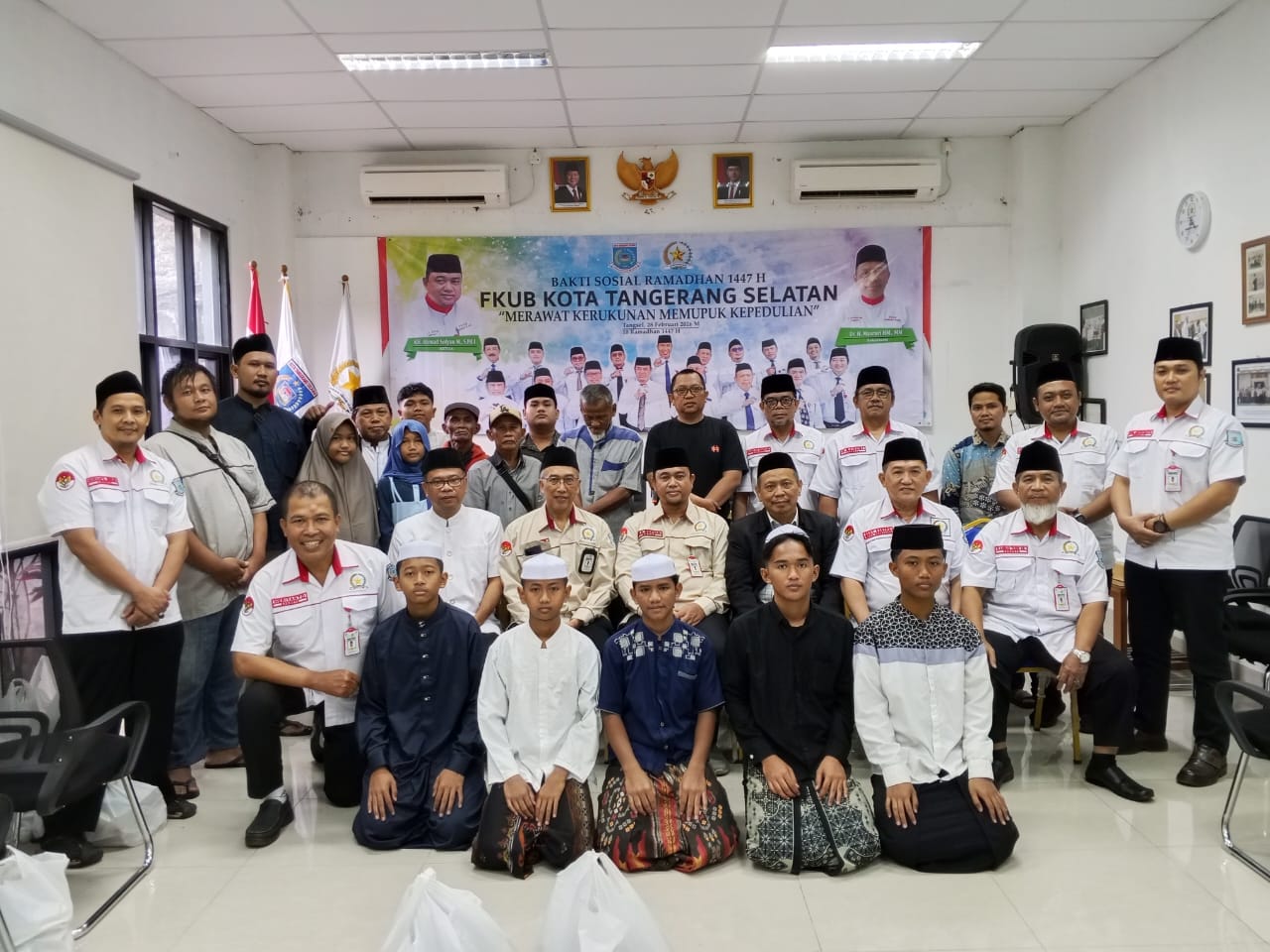 FKUB Tangsel Santuni 100 Yatim Perkuat Kerukunan Ramadan